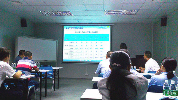 正睿咨詢專家老師主導召開天行健產銷協(xié)調會