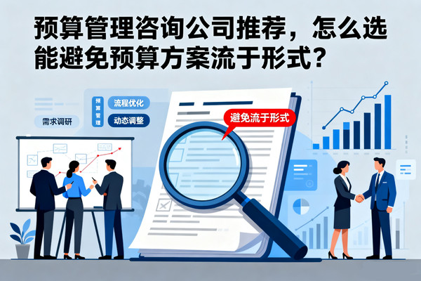 預算管理咨詢公司推薦，怎么選能避免預算方案流于形式？