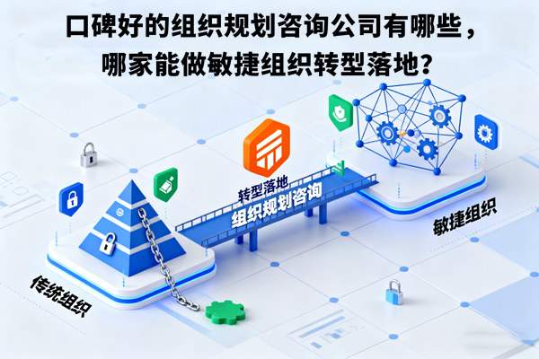 口碑好的組織規(guī)劃咨詢(xún)公司有哪些，哪家能做敏捷組織轉(zhuǎn)型落地？