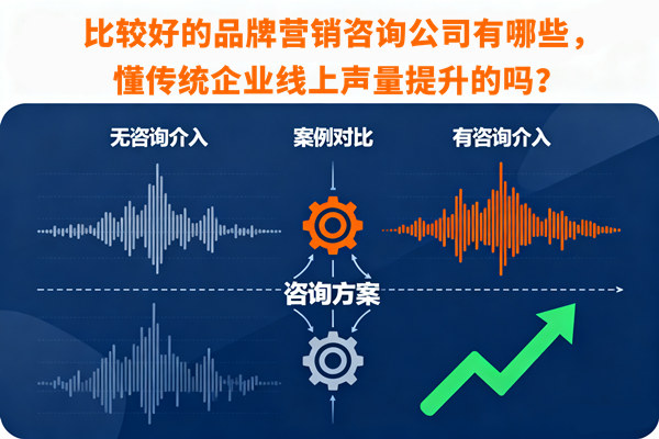 比較好的品牌營銷咨詢公司有哪些，懂傳統(tǒng)企業(yè)線上聲量提升的嗎？