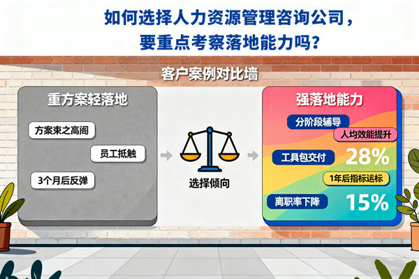 如何選擇人力資源管理咨詢(xún)公司，要重點(diǎn)考察落地能力嗎？