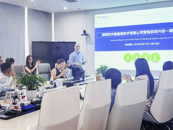 深圳市齊奧通信技術有限公司營銷系統(tǒng)管理升級咨詢項目總結大會